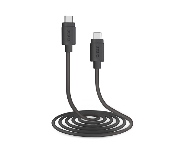 SBS USB-C USB-C dl.1.5m Czarny - 1457938 - zdjęcie 2
